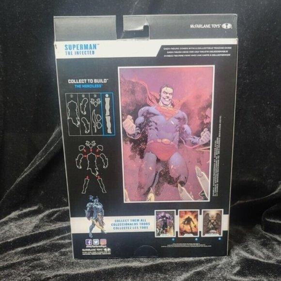 DC Multiverse Superman The Infected 7" Action Figure Merciless Mcfarlane New - Picture 3 of 9